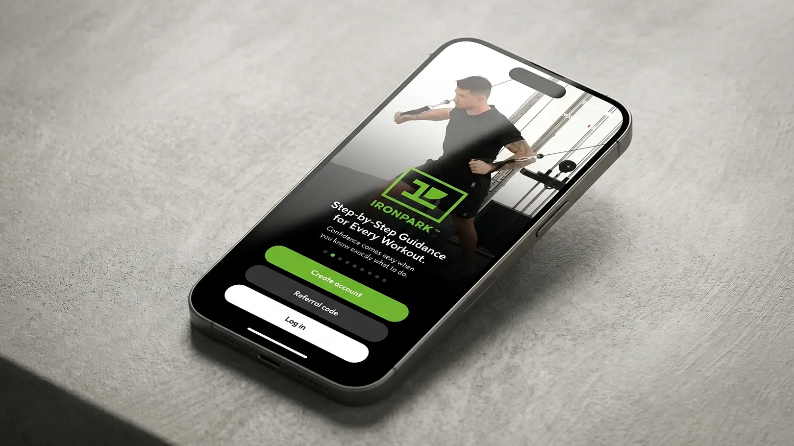 Ironpark App Screenshot